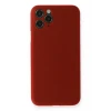 Newface Apple iPhone 11 Pro Max Kılıf PP Ultra İnce Kapak - Kırmızı