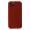 Newface Apple iPhone 11 Pro Max Kılıf PP Ultra İnce Kapak - Kırmızı