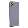 Newface Apple iPhone 11 Pro Max Kılıf Volet Silikon - Mavi