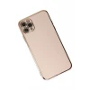 Newface Apple iPhone 11 Pro Max Kılıf Volet Silikon - Pembe