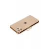 Newface Apple iPhone 11 Pro Max Renkli Kamera Lens Koruma Cam - Turuncu-Kırmızı