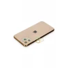 Newface Apple iPhone 11 Pro Renkli Kamera Lens Koruma Cam - Sarı-Turuncu