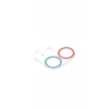 Newface Apple iPhone 11 Renkli Kamera Lens Koruma Cam - Pembe-Mavi