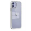 Newface Apple iPhone 12 Kılıf Element Silikon - Gümüş