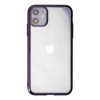 Newface Apple iPhone 12 Kılıf Element Silikon - Mor