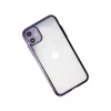 Newface Apple iPhone 12 Kılıf Element Silikon - Mor