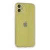Newface Apple iPhone 12 Kılıf Fly Lens Silikon - Şeffaf