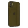 Newface Apple iPhone 12 Kılıf Fly Lens Silikon - Siyah