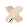 Newface Apple iPhone 12 Kılıf Nano içi Kadife Silikon - Pudra