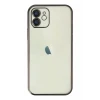 Newface Apple iPhone 12 Kılıf Razer Lensli Silikon - Siyah