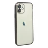 Newface Apple iPhone 12 Kılıf Razer Lensli Silikon - Siyah