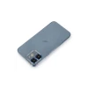 Newface Apple iPhone 12 Metal Kamera Lens Koruma Cam - Mavi