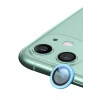 Newface Apple iPhone 12 Mini Raze Metal Kamera Lens - Mavi