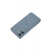 Newface Apple iPhone 12 Mini Shine Kamera Lens Koruma Cam - Mavi