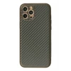 Newface Apple iPhone 12 Pro Kılıf Coco Karbon Silikon - Füme