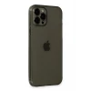 Newface Apple iPhone 12 Pro Kılıf Fly Lens Silikon - Siyah