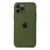 Newface Apple iPhone 12 Pro Kılıf Fly Lens Silikon - Yeşil