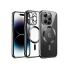 Newface Apple iPhone 12 Pro Kılıf Kross Magneticsafe Kapak - Siyah