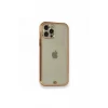 Newface Apple iPhone 12 Pro Kılıf Liva Taşlı Silikon - Pembe