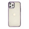 Newface Apple iPhone 12 Pro Max Kılıf Element Silikon - Mor