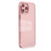 Newface Apple iPhone 12 Pro Max Kılıf Element Silikon - Pembe