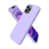 Newface Apple iPhone 12 Pro Max Kılıf First Silikon - Lila