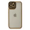 Newface Apple iPhone 12 Pro Max Kılıf Liva Lens Silikon - Siyah
