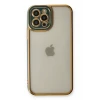 Newface Apple iPhone 12 Pro Max Kılıf Liva Lens Silikon - Yeşil