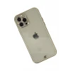 Newface Apple iPhone 12 Pro Max Kılıf Liva Taşlı Silikon - Beyaz