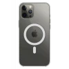 Newface Apple iPhone 12 Pro Max Kılıf Magneticsafe Şeffaf Silikon - Şeffaf
