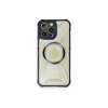 Newface Apple iPhone 12 Pro Max Kılıf Prag Magneticsafe Kapak - Lacivert