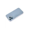 Newface Apple iPhone 12 Pro Max Shine Kamera Lens Koruma Cam - Mavi