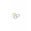 Newface Apple iPhone 12 Pro Renkli Kamera Lens Koruma Cam - Pembe-Mavi