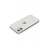 Newface Apple iPhone 12 Renkli Kamera Lens Koruma Cam - Pembe-Mavi