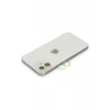 Newface Apple iPhone 12 Renkli Kamera Lens Koruma Cam - Turuncu-Yeşil