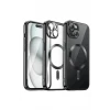 Newface Apple iPhone 13 Kılıf Kross Magneticsafe Kapak - Siyah
