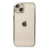 Newface Apple iPhone 13 Kılıf Razer Lensli Silikon - Gümüş
