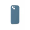 Newface Apple iPhone 13 Mini Kılıf Lansman Legant Silikon - Açık Mavi