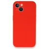 Newface Apple iPhone 13 Mini Kılıf Lansman Legant Silikon - Kırmızı