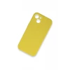 Newface Apple iPhone 13 Mini Kılıf Lansman Legant Silikon - Sarı
