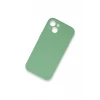 Newface Apple iPhone 13 Mini Kılıf Lansman Legant Silikon - Yeşil