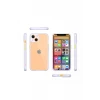 Newface Apple iPhone 13 Mini Kılıf Miami Şeffaf Silikon - Lila