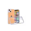 Newface Apple iPhone 13 Mini Kılıf Miami Şeffaf Silikon - Lila