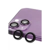 Newface Apple iPhone 13 Mini Raze Metal Kamera Lens - Siyah