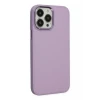 Newface Apple iPhone 13 Pro Kılıf Asya Deri Silikon - Lila