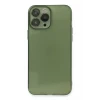 Newface Apple iPhone 13 Pro Kılıf Fly Lens Silikon - Yeşil