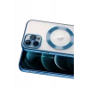 Newface Apple iPhone 13 Pro Kılıf Kross Magneticsafe Kapak - Sierra Blue