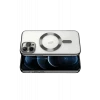 Newface Apple iPhone 13 Pro Kılıf Kross Magneticsafe Kapak - Siyah