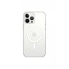 Newface Apple iPhone 13 Pro Kılıf Magneticsafe Şeffaf Silikon - Şeffaf