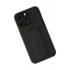 Newface Apple iPhone 13 Pro Kılıf Mega Standlı Silikon - Siyah